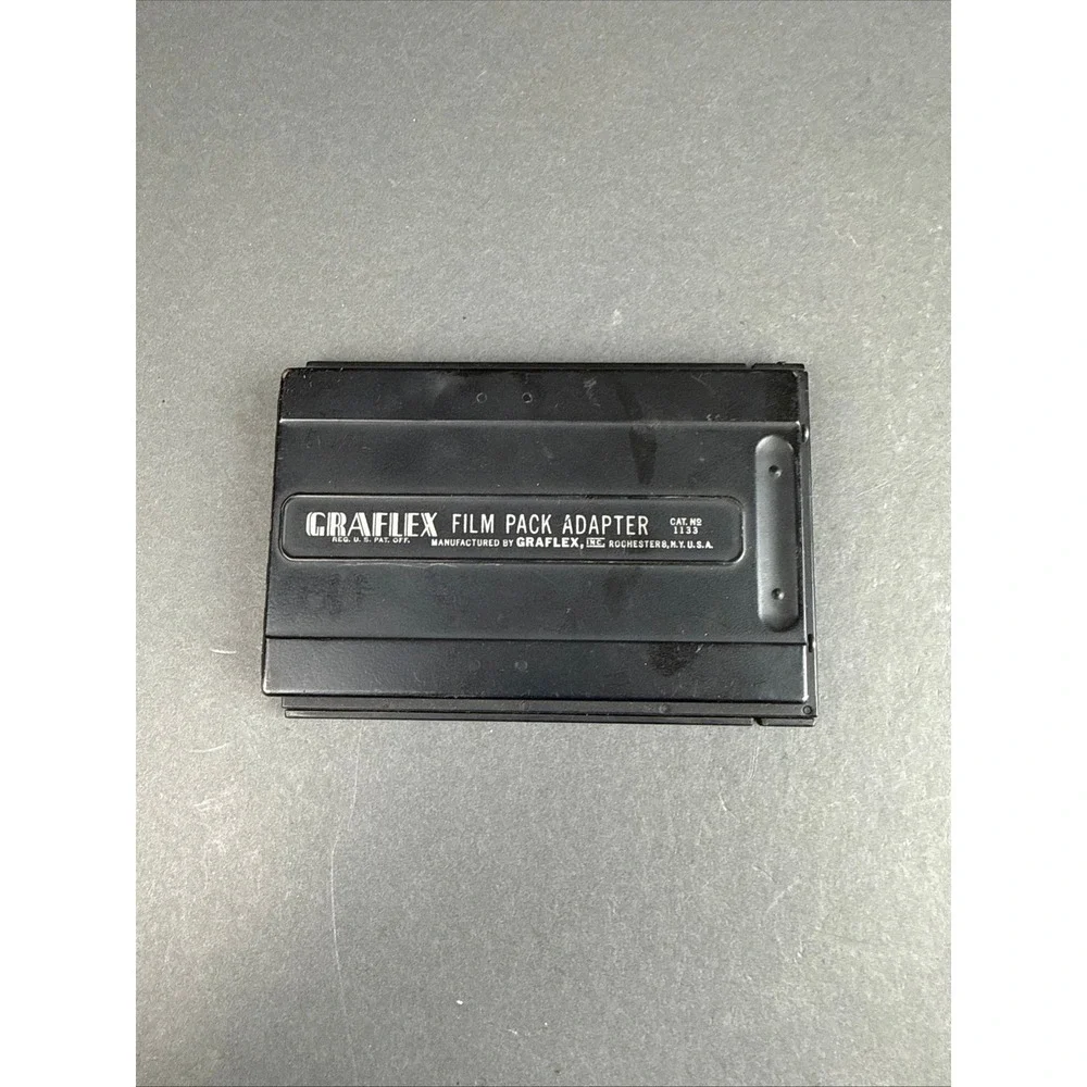 Graflex Film Pack Adapter Cat No 1133 , 3.25x4.25 Vintage - no dark slide